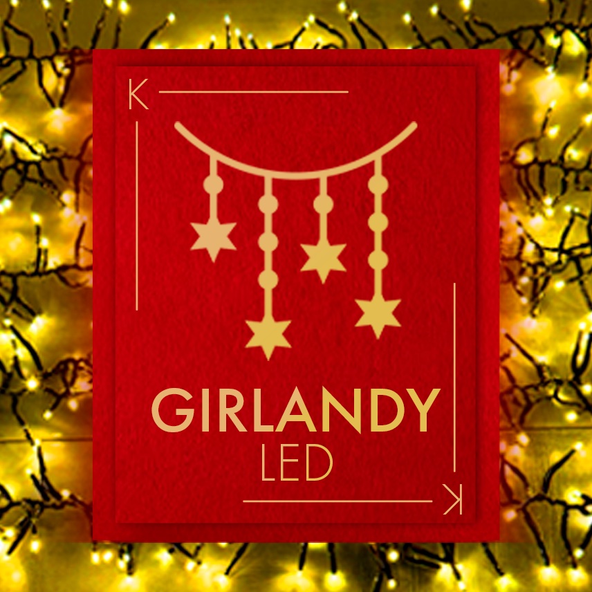 Girlanda LED