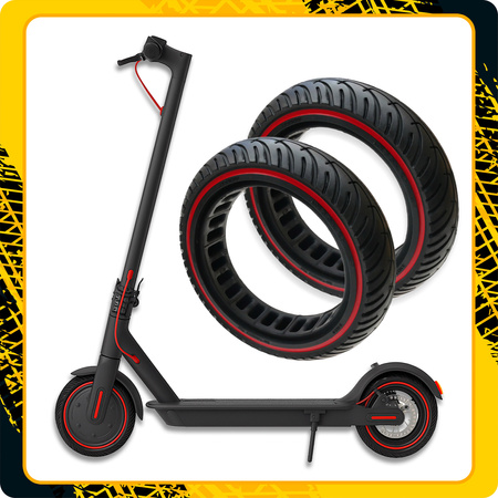 2 x Bezdętkowa Opona do hulajnogi elektrycznej Xiaomi Mija M365