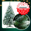 SOSNA KANADYJSKA 220 cm CHOINKA BIAŁE KOŃCE SZTUCZNA PIĘKNA GĘSTA PIĘKNA