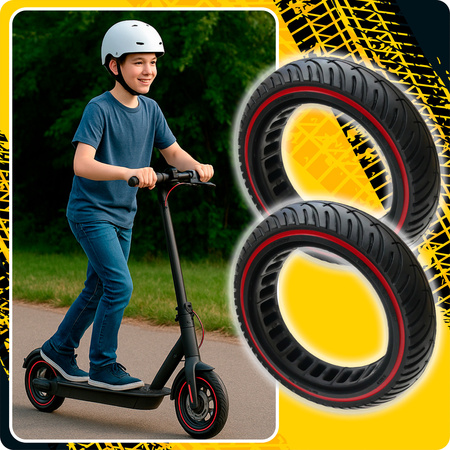 2 x Bezdętkowa Opona do hulajnogi elektrycznej Xiaomi Mija M365