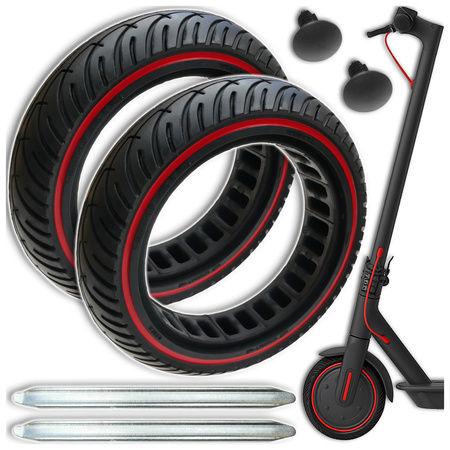 2 x Bezdętkowa Opona do hulajnogi elektrycznej Xiaomi Mija M365