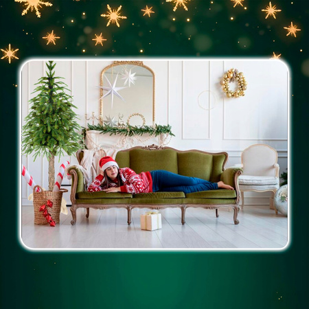 ŚWIERK PE ALASKA NA PNIU CHOINKA JAK ŻYWA SZTUCZNA 150cm PIĘKNY GĘSTY