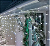 SOPLE 500 LED biały zimny + FLASH LAMPKI ZEWNĘTRZNE 23m GIRLANDA Kurtyna