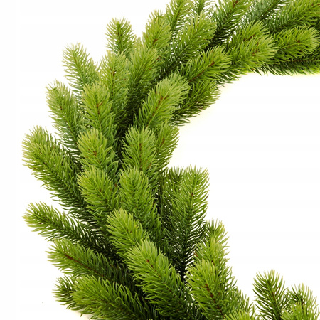 GIRLANDA Świąteczna Świerk PE 200 cm GĘSTA 144 gałązki jak naturalna