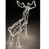 Renifer świąteczny 144 LED świetlna dekoracja ozdoba do ogrodu biały ciepły