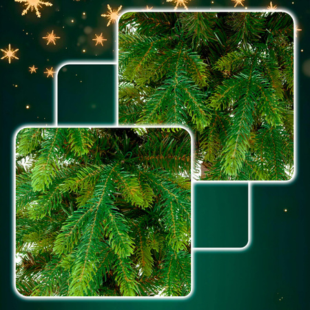 ŚWIERK PE ALASKA NA PNIU CHOINKA JAK ŻYWA SZTUCZNA 150cm PIĘKNY GĘSTY