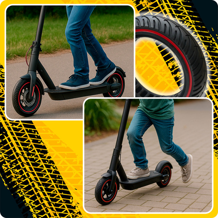 2 x Bezdętkowa Opona do hulajnogi elektrycznej Xiaomi Mija M365