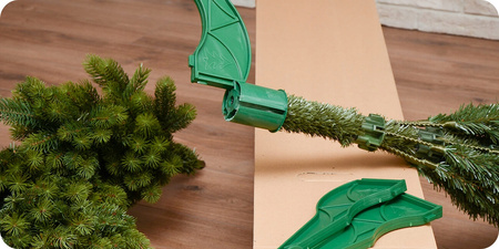 ŚWIERK PE ALASKA NA PNIU CHOINKA JAK ŻYWA SZTUCZNA 150cm PIĘKNY GĘSTY