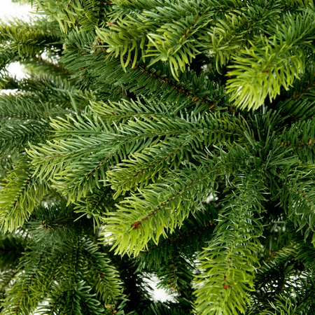 CHOINKA SZTUCZNA WĄSKA ŚWIERK PE SLIM Z GAŁĄZKAMI 220 CM JAK ŻYWY